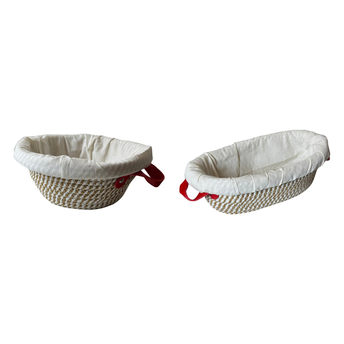 10" oval & 9" round bannetons